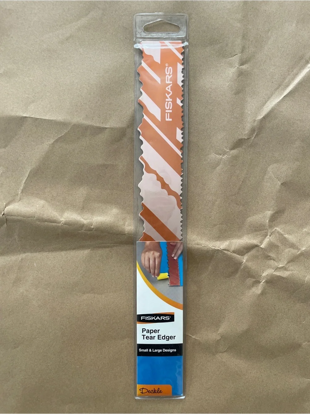 FISKARS Paper Tear Edger Small & Large Designs Deckle